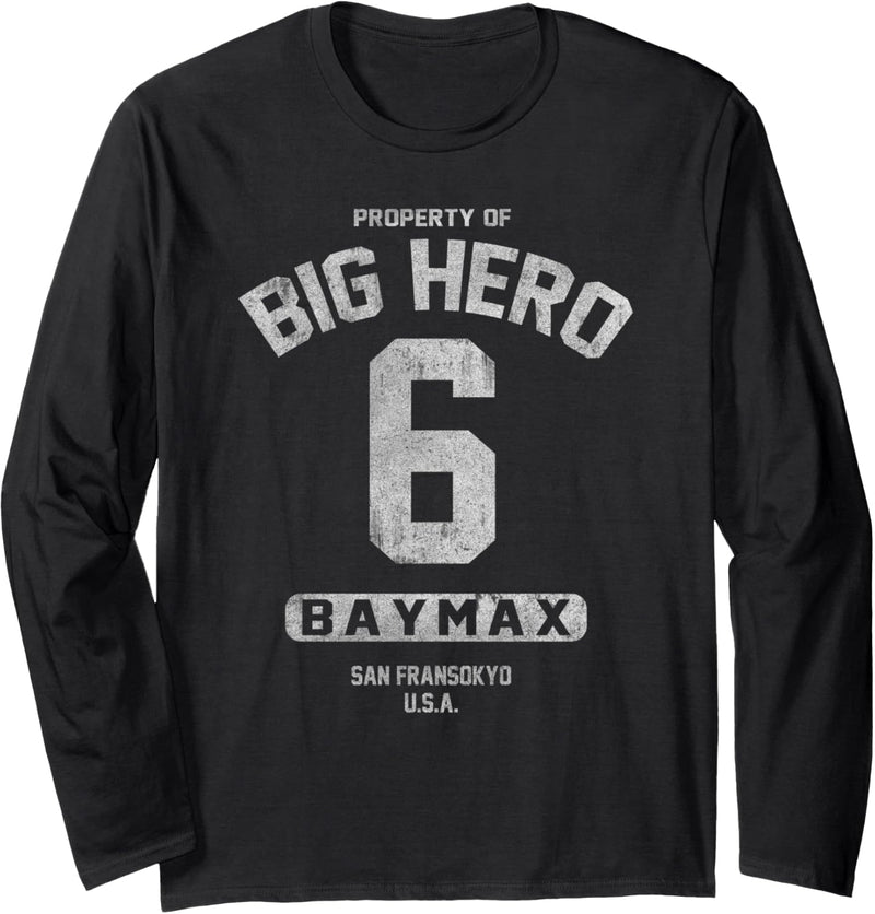 Disney Big Hero 6 Property Of Baymax Langarmshirt