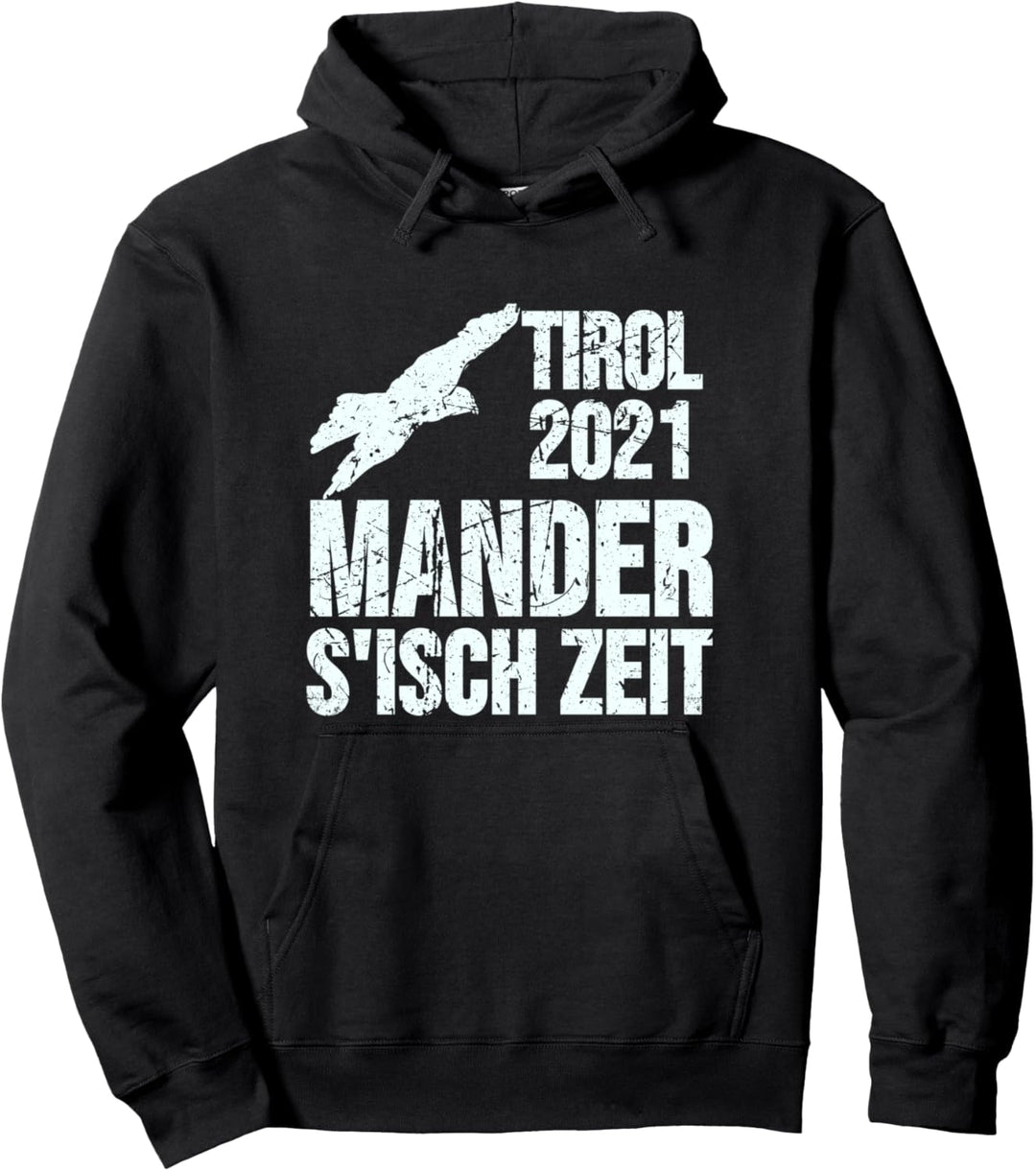 Adler Tirol 2021 Mander s'isch Zeit Andreas Hofer Pullover Hoodie