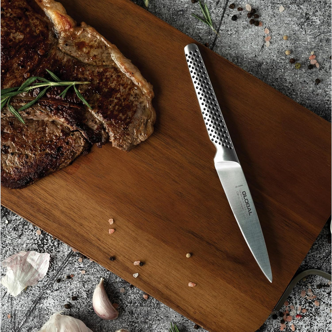 Global GSF-23 Steakmesser 11 cm, geschmiedet