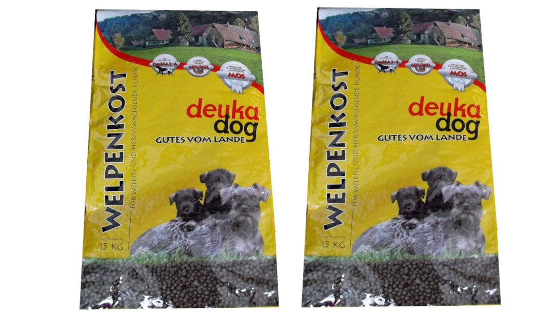 2X 15KG Deuka Welpenkost