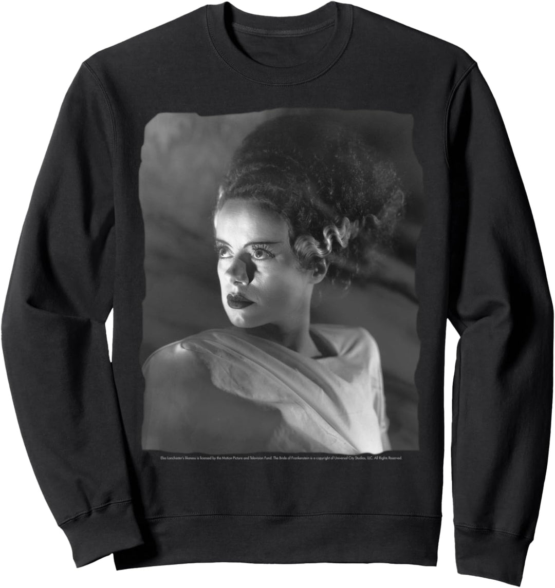Universal Monsters Bride Of Frankenstein Classic Portrait Sweatshirt