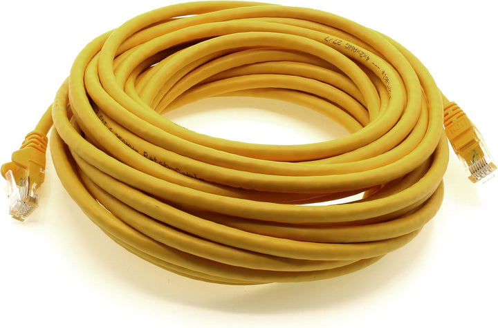 10m - gelb - 10 Stück - (Pack) - CAT.6 CAT6 Ethernet-LAN-Netzwerk-Kabel 1000 Mbit/s Patchkabel