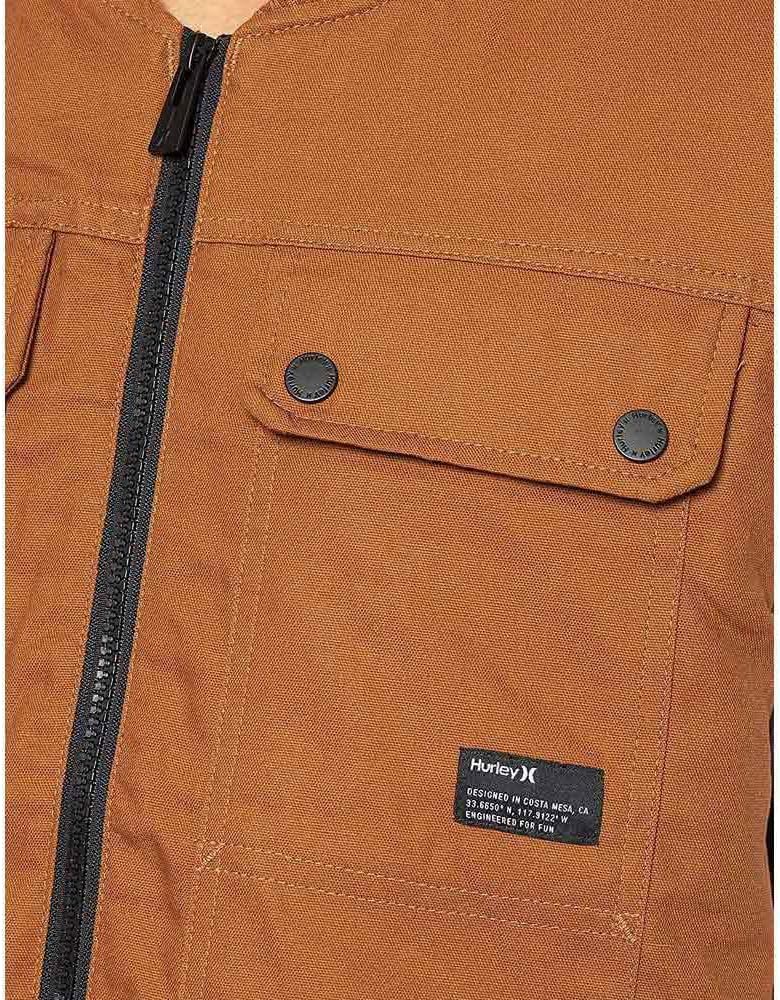 Hurley Herren M Roth Multi Pocket Worker Vest M Roth Multi Pocket Worker Vest M Dusty Peach, M Dusty