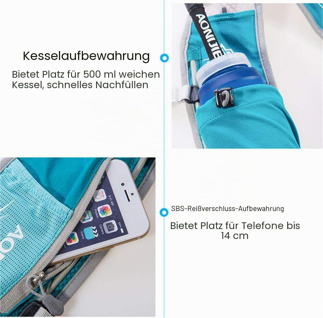 Win.Deeper 5L Ultraleicht Trinkrucksack Trail Rucksack Trinkweste, Hydration Pack Fahrradrucksack fü