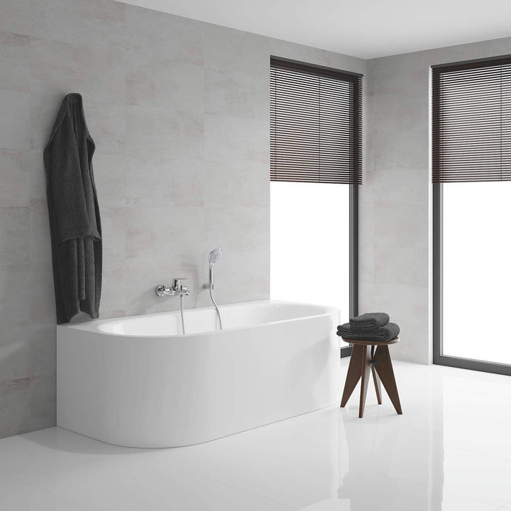GROHE Eurodisc Cosmopolitan | Badarmaturen - Einhand-Wannenbatterie, DN 15 | Wandmontage | chrom | 3