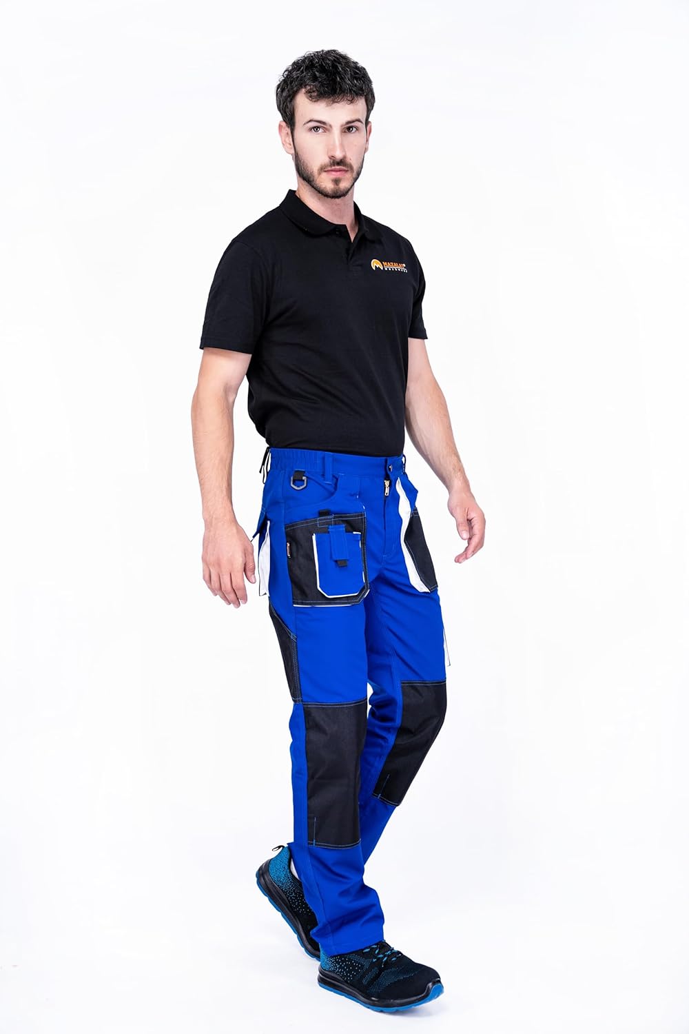 Mazalat Arbeitshosen männer mit Kniepolstertaschen, Grössen S-XXXL, Arbeithose Herren, Arbeitshose,