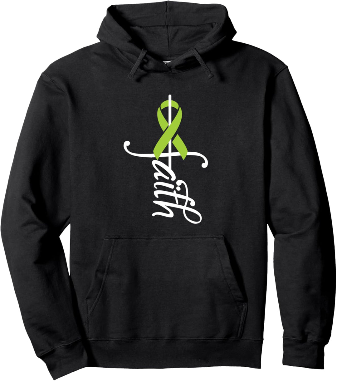 Faith Depression Disease – Ribbon Depression Awareness Pullover Hoodie