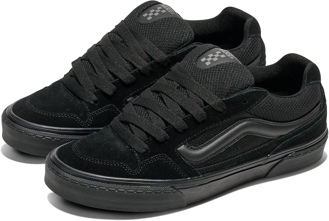 Vans Herren CaldroneSneaker 38.5 EU Black And Black, 38.5 EU Black And Black