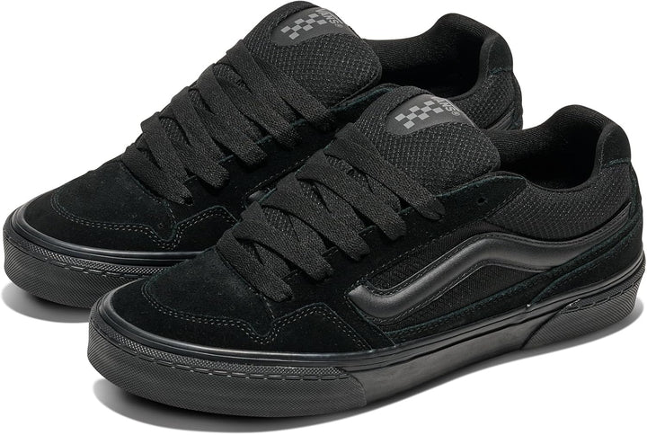 Vans Herren CaldroneSneaker 38.5 EU Black And Black, 38.5 EU Black And Black