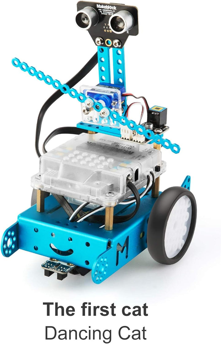 Makeblock mBot Zusatzpaket, Add-on Pack Servo Pack, Roboter 3-in-1 Erweiterungsset, 3 Katzen 3 Forme