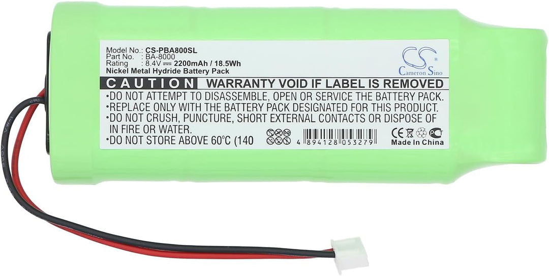 CS-PBA800SL Akkus 2200mAh Kompatibel mit [Brother] P-Touch 1000, P-Touch 110, P-Touch 1200, P-Touch