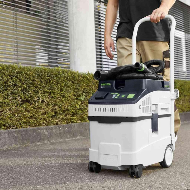 Festool Absaugmobil CT 25 E CLEANTEC (mit Hauptfilter, Saugschlauch, SELFCLEAN Filtersack5, Fugendüs