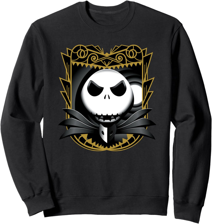 The Nightmare Before Christmas Jack Skellington Shaded Sweatshirt