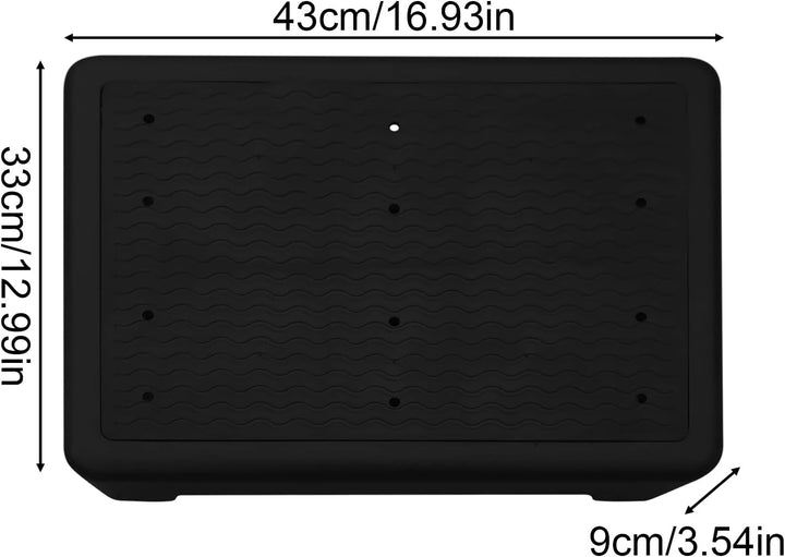 Hocker - Mobilitäts Tritthocker Für Senioren Am Bett | Rutschfester Fusshocker für Bett Badezimmer D