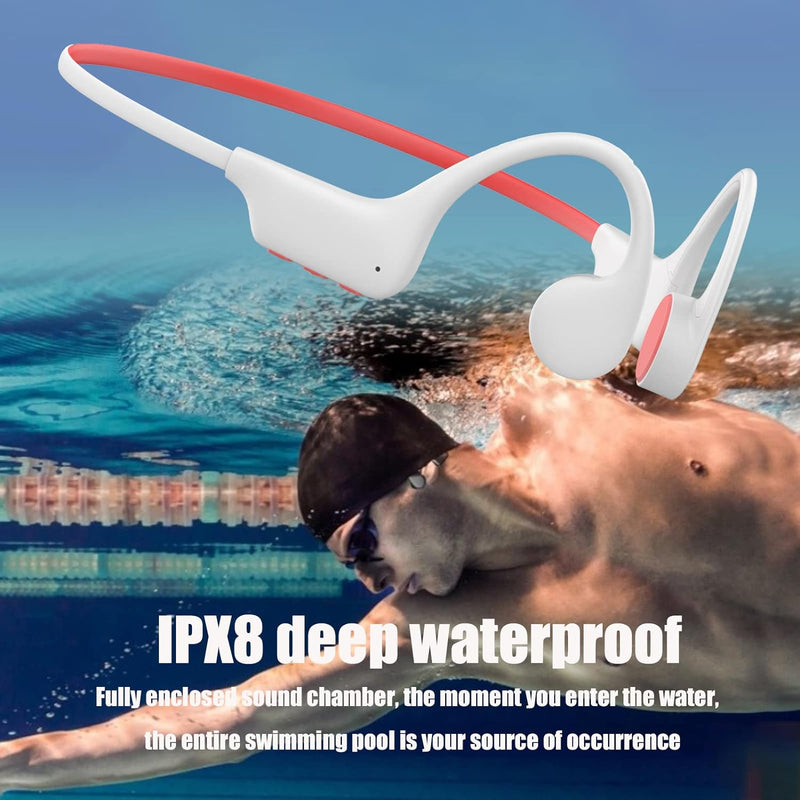 ESSONIO wasserdichte kopfhörer Schwimmen IPX8 Bone Conduction Kopfhörer mit 16GB mp3 Waterproof Knoc