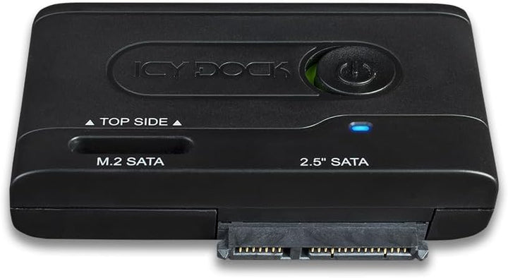ICY DOCK EZ-Adapter MB031U-1SMB - Externer USB 3.2 Gen1 5Gbit/s Adapter für 2,5 Zoll HDD/SSD oder M.