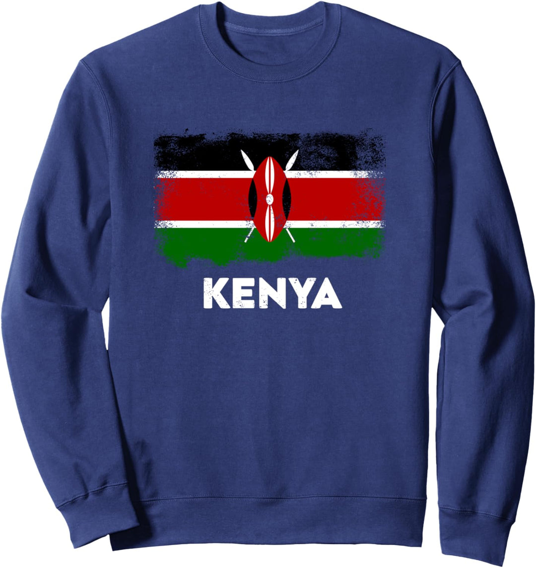 Kenia Flagge Kenya Sweatshirt