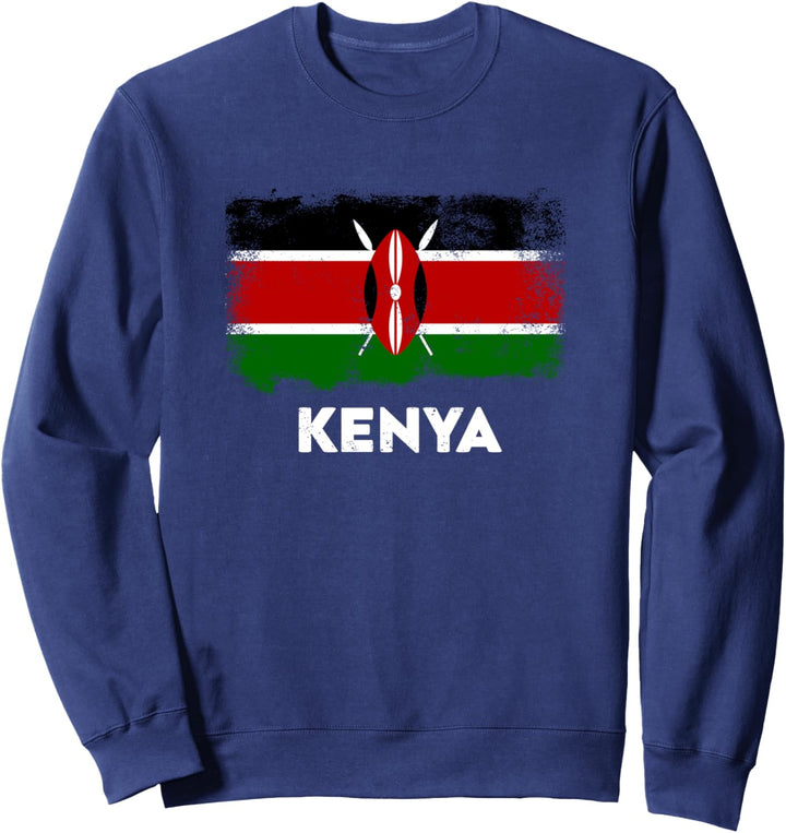 Kenia Flagge Kenya Sweatshirt