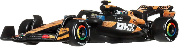 Hot Wheels Formel 1 Premium Die-Cast-Spielzeugauto im Massstab 1:64 Sammelspielzeug-Rennauto mit Rea