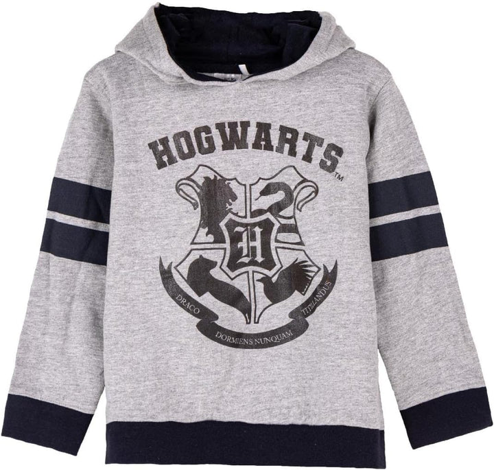 Harry Potter - Mädchen Jungen - Full Print Hoodie - Herbst Winter - Offiziell lizenziert 7 Jahre 020