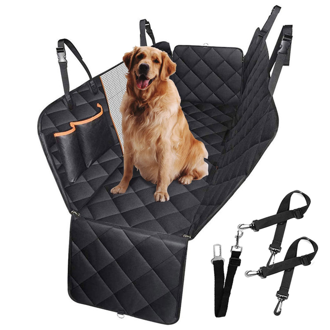 CALIYO Hundedecke Auto Rückbank, Hund Auto rückbank Rücksitz mit Seitenschutz, Auto Hundedecke Rücks