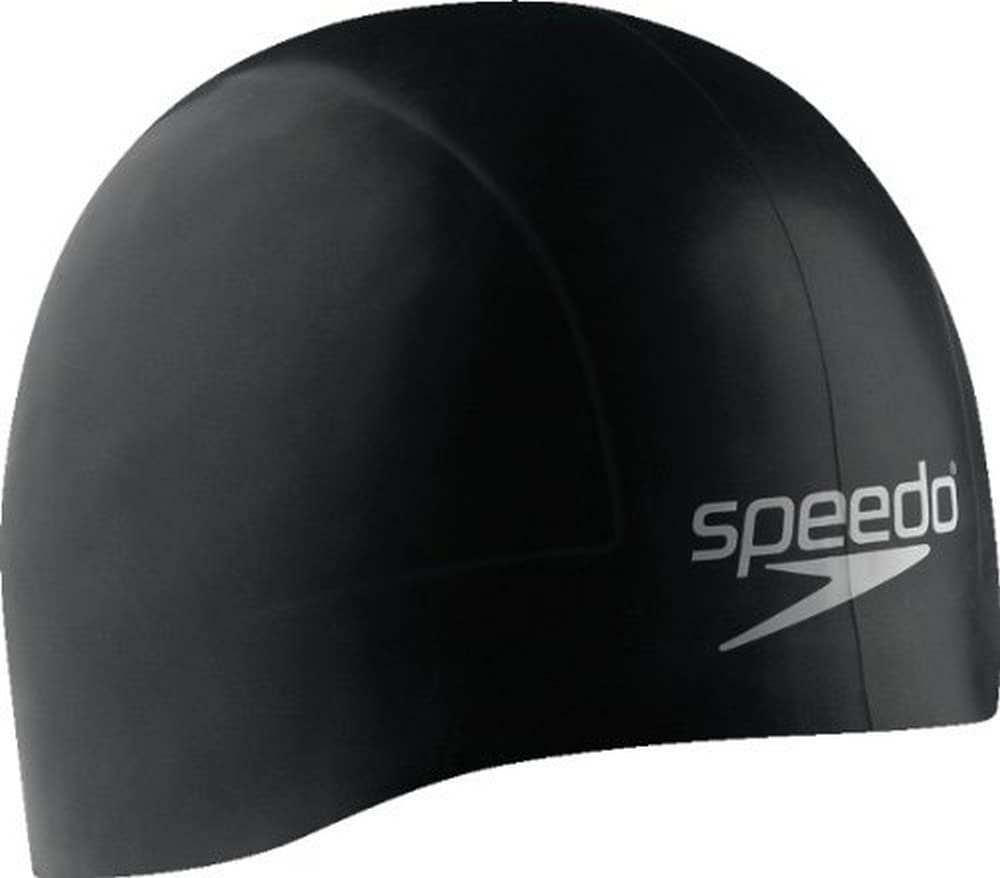 Speedo Badekappe Aqua V Flat Pack Speedo Black M, Speedo Black M