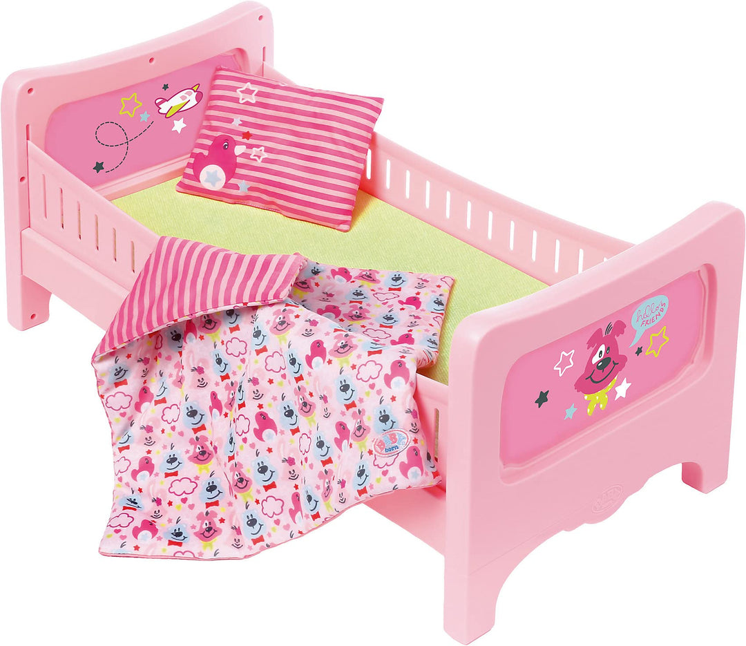 BABY born Zapf Creation 824399 Bett mit Kuschelbettzeug