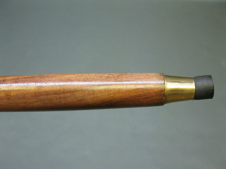 Gehstock Spazierstock Wanderstock Edelholz Messing Knauf Kapitänsstock 94cm M152 Walking Stick