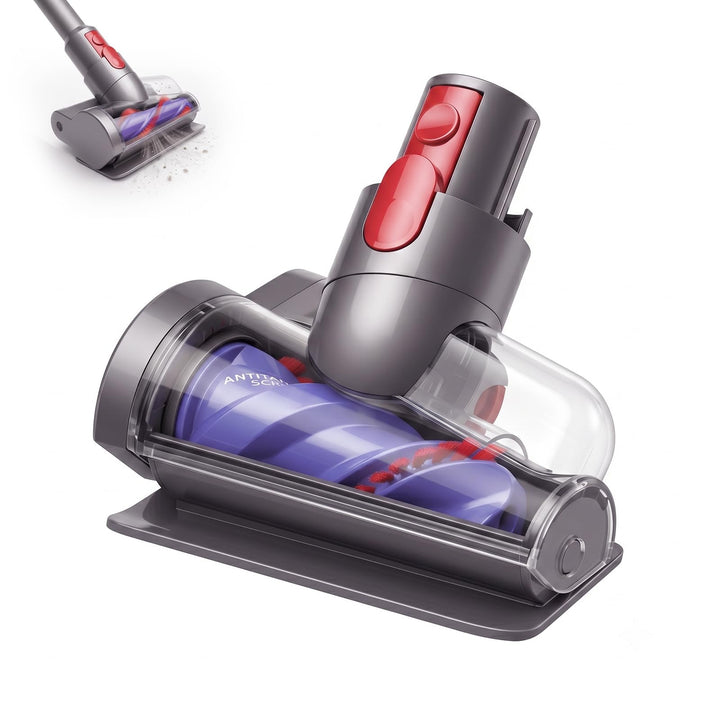 Mini Elektrobürste Kompatibel mit Dyson V7/ V8/ V10/ V11/ V15, Anti Verwicklungs Turbinendüse Matrat
