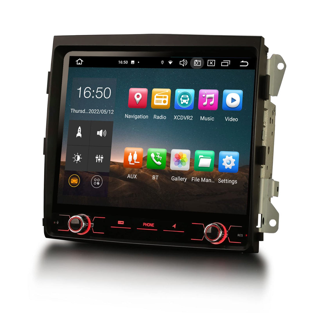 Erisin 8.4 Zoll 8-Kern 4GB+64GB Android 14 Autoradio Bluetooth GPS Navigation für Porsche Cayenne Ka