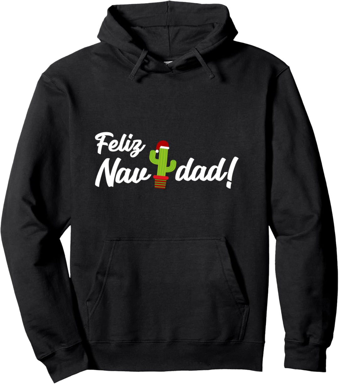 Weihnachtsmütze Weihnachten Mexiko Feliz Navidad Kaktus Pullover Hoodie