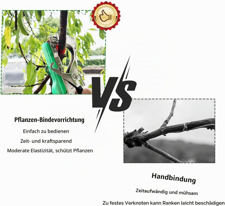 Pflanzenreifmaschine, Landwirtschaft Werkzeug für Trauben, Tomaten, Weingemüse, mit 10 Rollen Klebeb