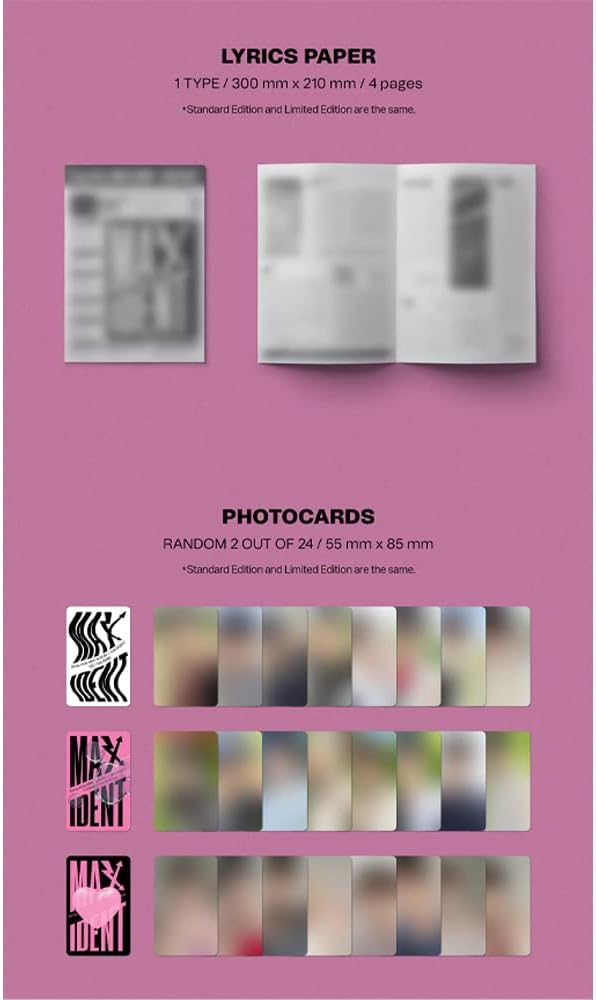 Dreamus Stray Kids - MAXIDENT Standard Edition (HEART ver.), (JYPK1467)