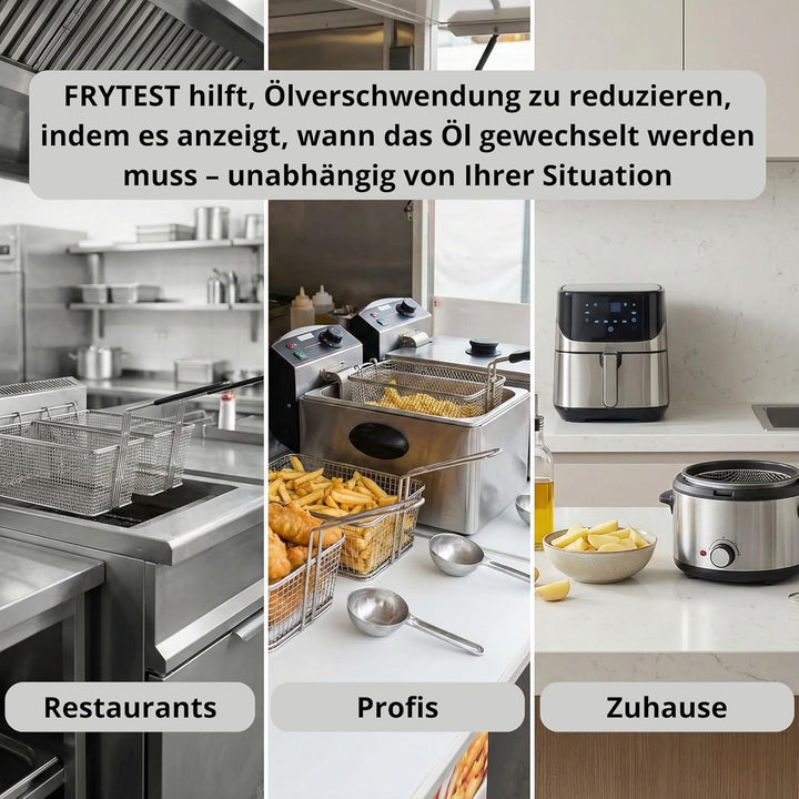 Öl-Teststreifen – schnelle FFA-Kontrolle – optimale Qualität – 100 Stück