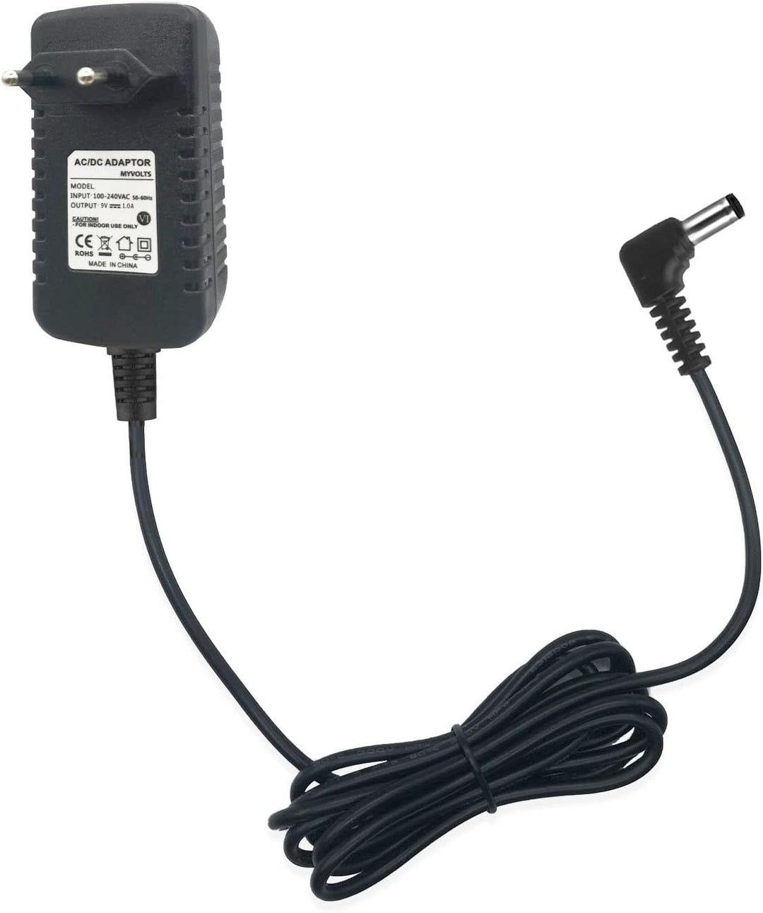 MyVolts 9V EU-Netzteil kompatibel mit Brother H1 Netzteil Standard, Standard