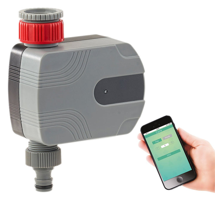 Royal Gardineer Bewässerung Bluetooth: Bewässerungscomputer mit Bluetooth, App-Steuerung über Androi