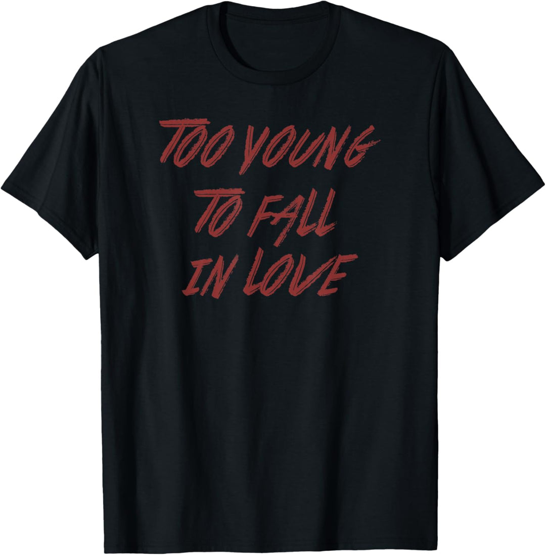 Mötley Crüe – Too Young To Fall In Love Front Back Print T-Shirt