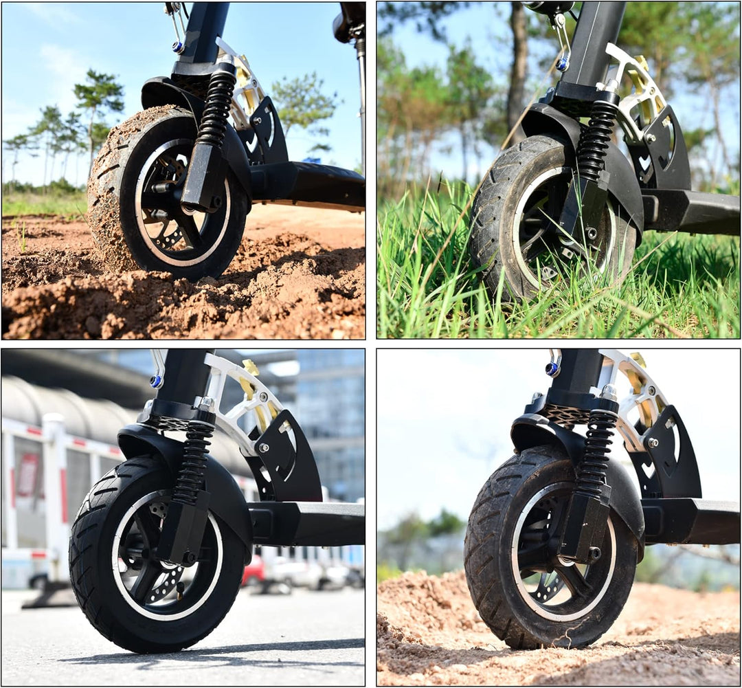 RUTU 10 x 2,50 Ersatzreifen und Schlauch für Smart Self Balancing Elektroroller, Hoverboard passend
