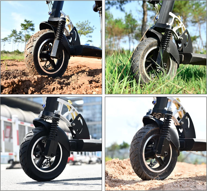 RUTU 10 x 2,50 Ersatzreifen und Schlauch für Smart Self Balancing Elektroroller, Hoverboard passend