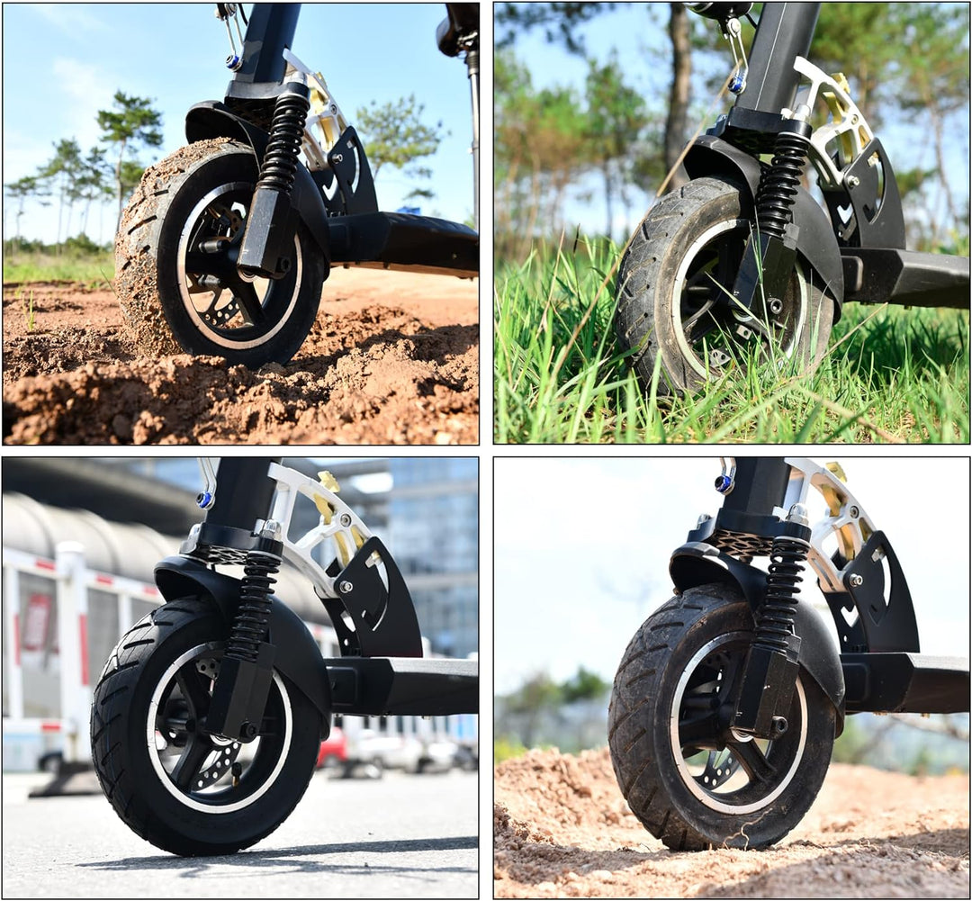 RUTU 10 x 2,50 Reifen – 10 Zoll Rad kompatibel mit Elektrorollern Smart Self-Balance Scooters Boards