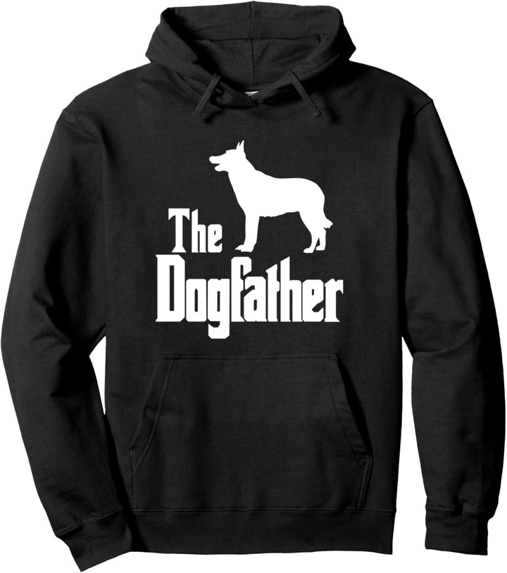 The Dogfather - Hund, Geschenk, lustiges Malinois Pullover Hoodie