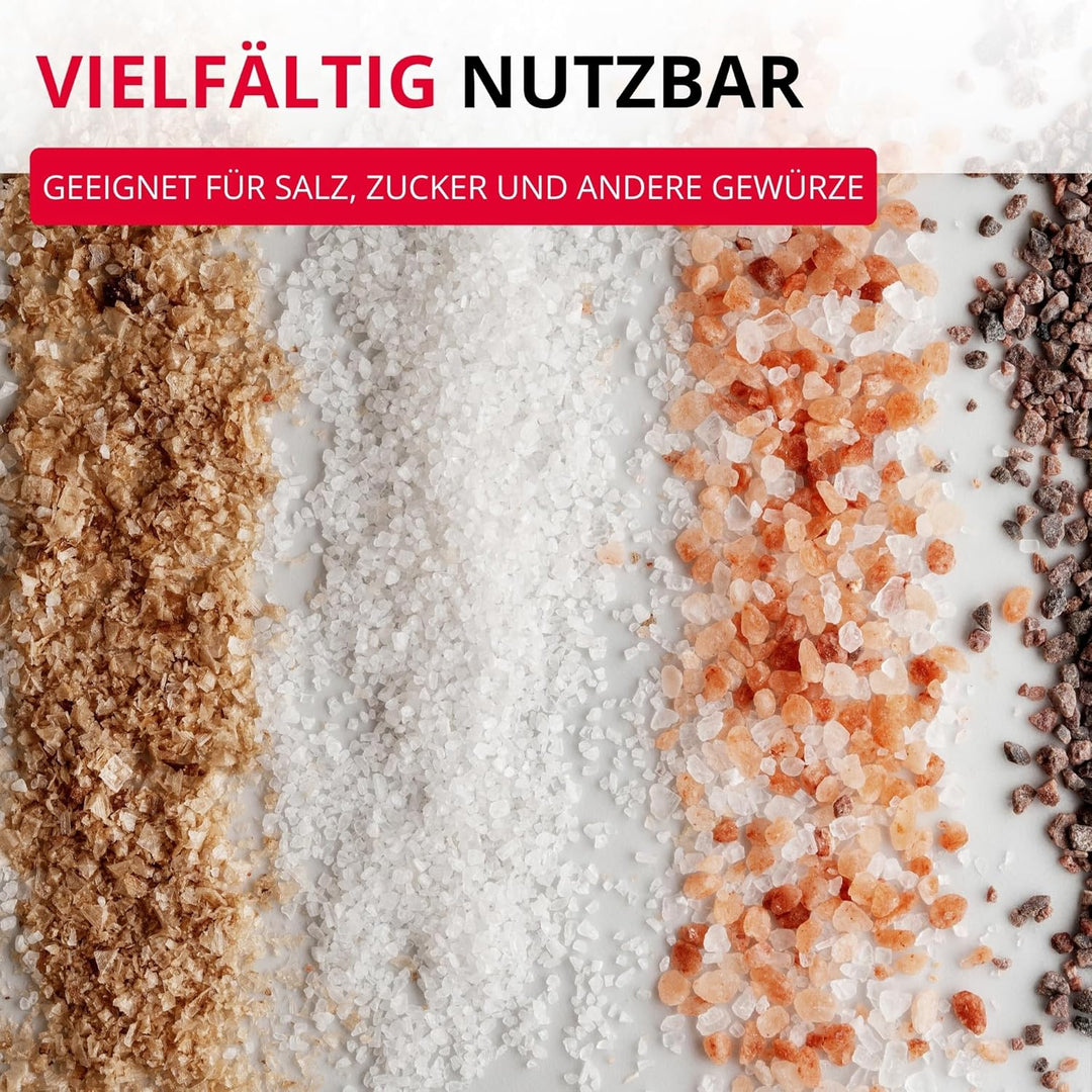 Westmark 2 Gastro-Salzstreuer Omega – praktische Gewürzstreuer für Gastronomie und Grossküche, auch