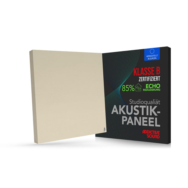 Addictive Sound Schalldämmung Wand 50x50x6 cm Premium - Akustikpaneele Wand - Schallabsorber Bild -