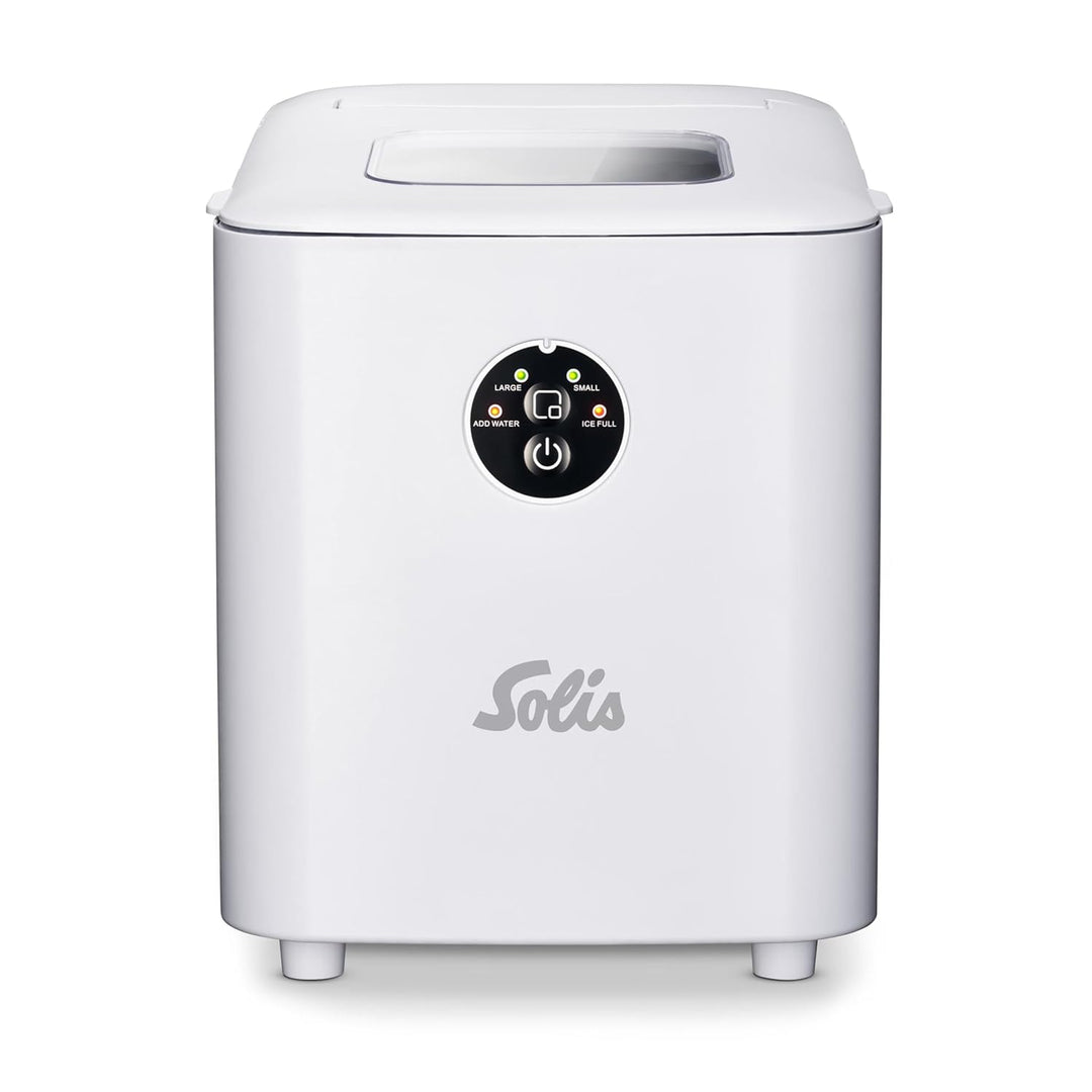 Solis Ice Cube Express Eiswürfelmaschine, 8 Eiswürfel in 8 Minuten, Ice Cube Maker mit einstellbarer