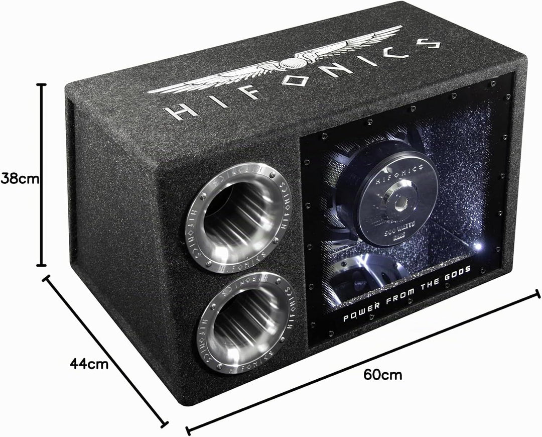 Hifonics ATL12BPS- 30 cm (12") -Single-Bandpass-System | Premium Power Auto-Subwoofer aus der Atlas