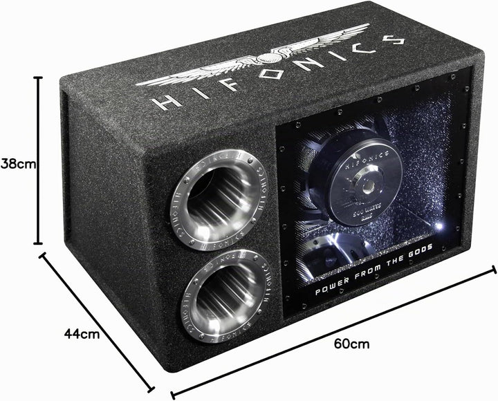 Hifonics ATL12BPS- 30 cm (12") -Single-Bandpass-System | Premium Power Auto-Subwoofer aus der Atlas