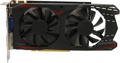 Goshyda Gaming-Grafikkarte, GTX1050Ti 4 GB DDR5 128 Bit DVI VGA HDMI-Schnittstelle, Computer-Grafikk