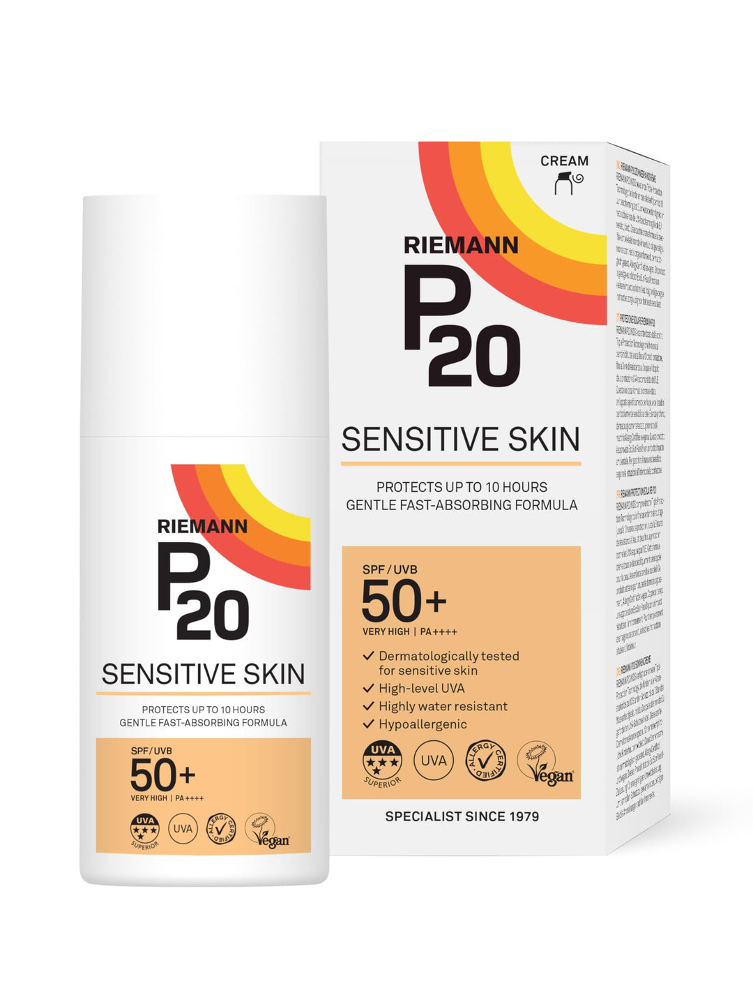 P20 Cream Body SPF50+ 200ml