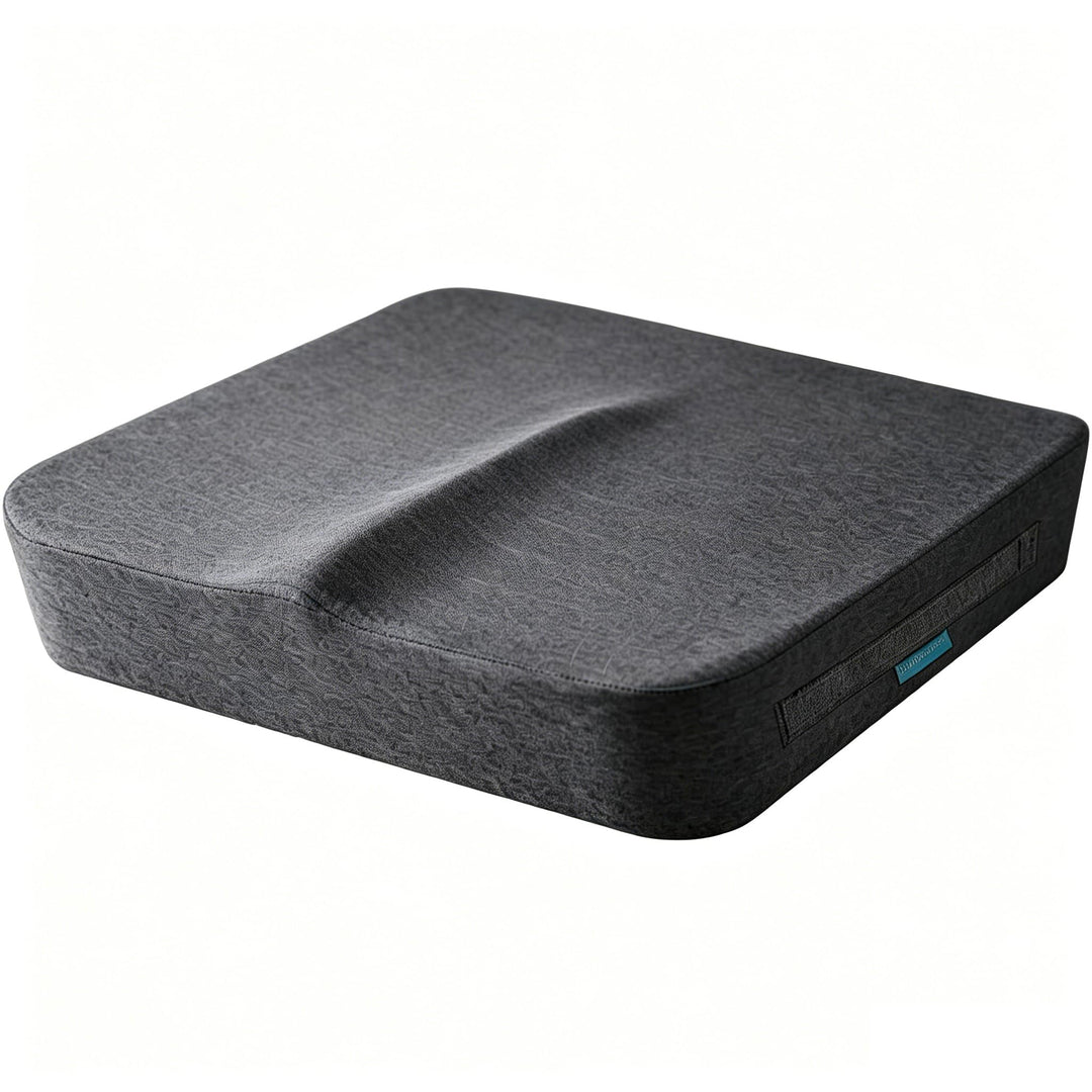 bonmedico Sitzkissen orthopädisch - Ergonomisches Memory Foam Kissen für Bürostuhl, Auto, Rollstuhlk