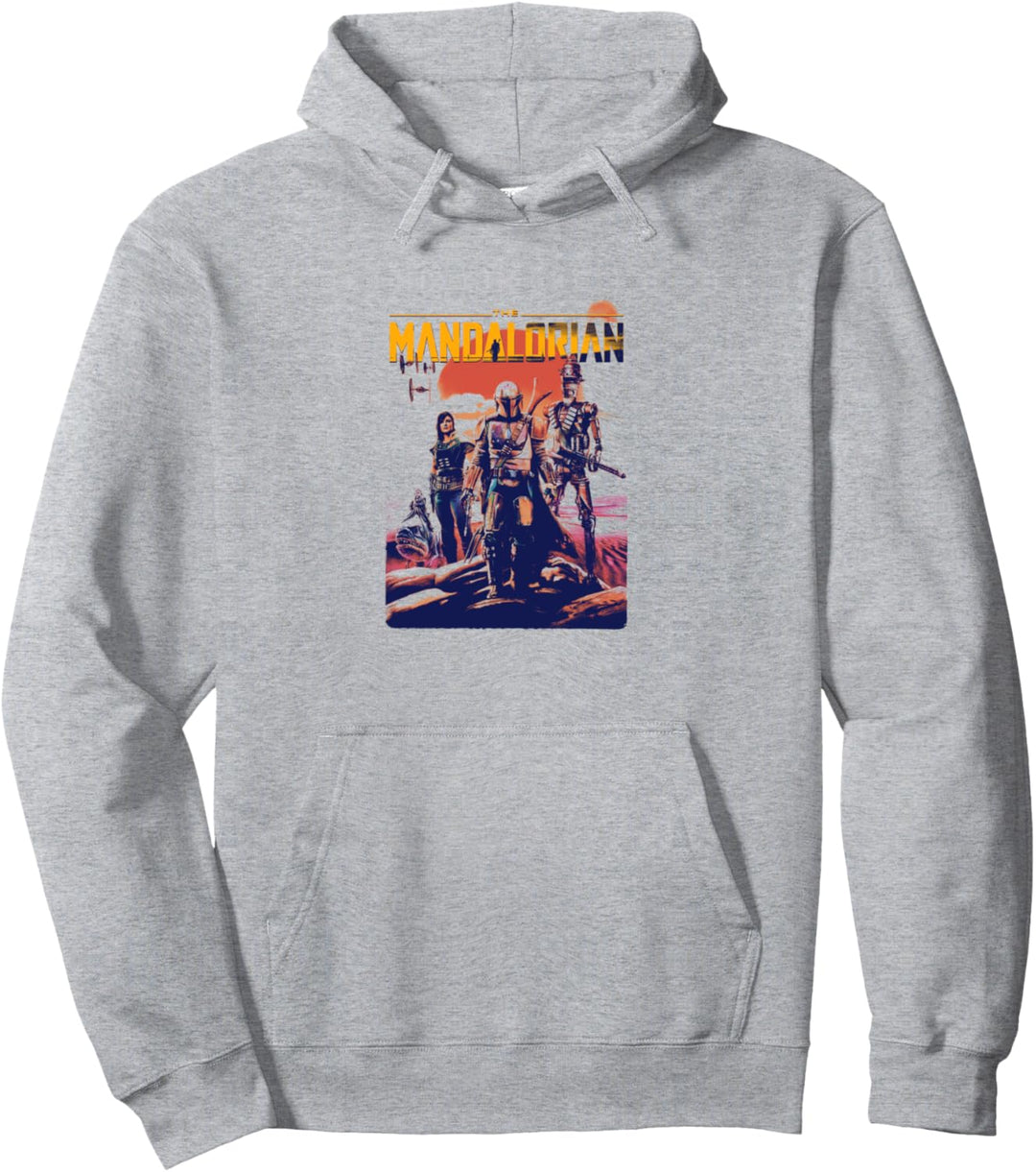 Star Wars The Mandalorian Saga Continues Pullover Hoodie